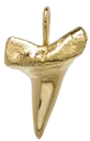 14k Shark Tooth Charm