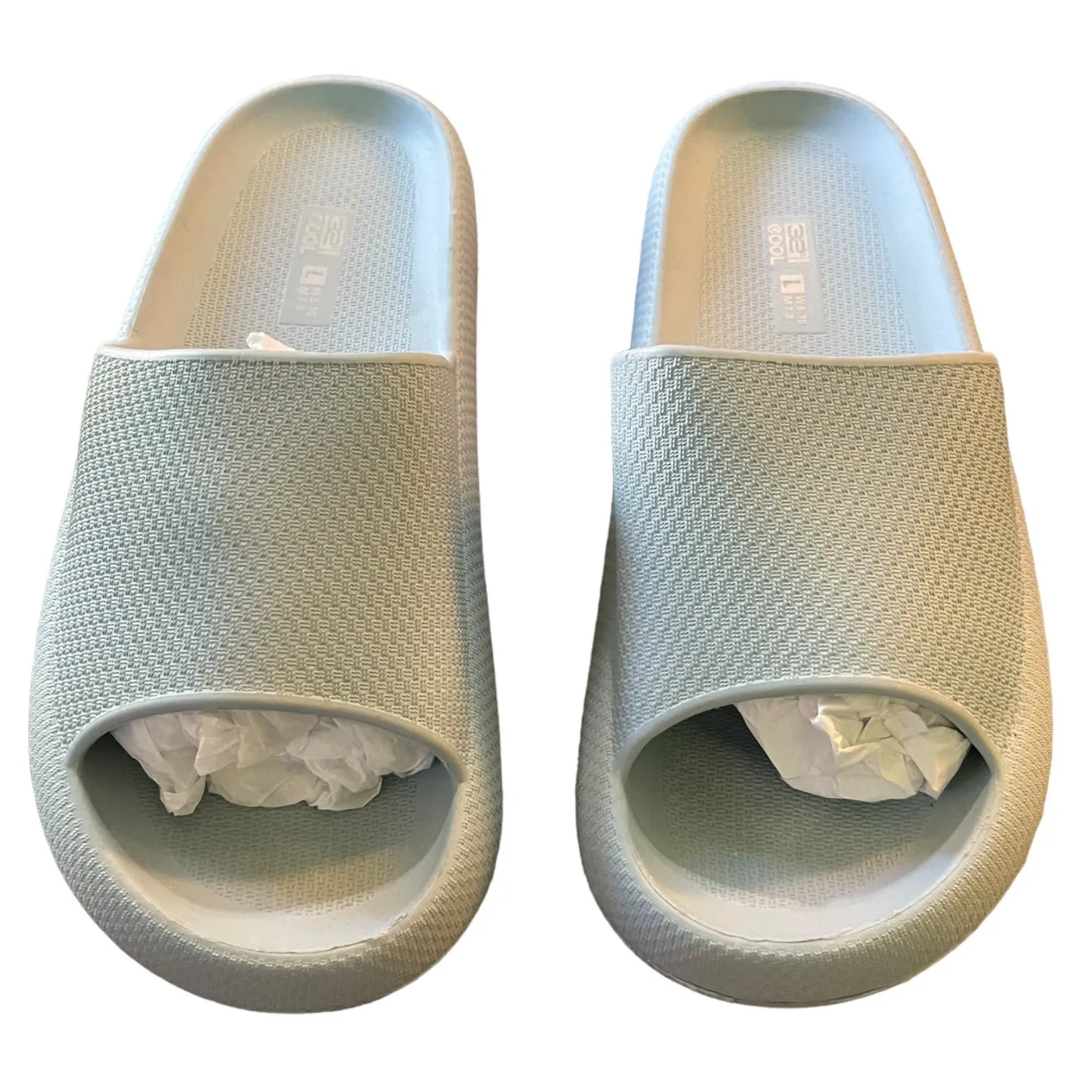 32 Degrees Blue Foam Slides Large Mens 7/8 Womens 9/10 NEW