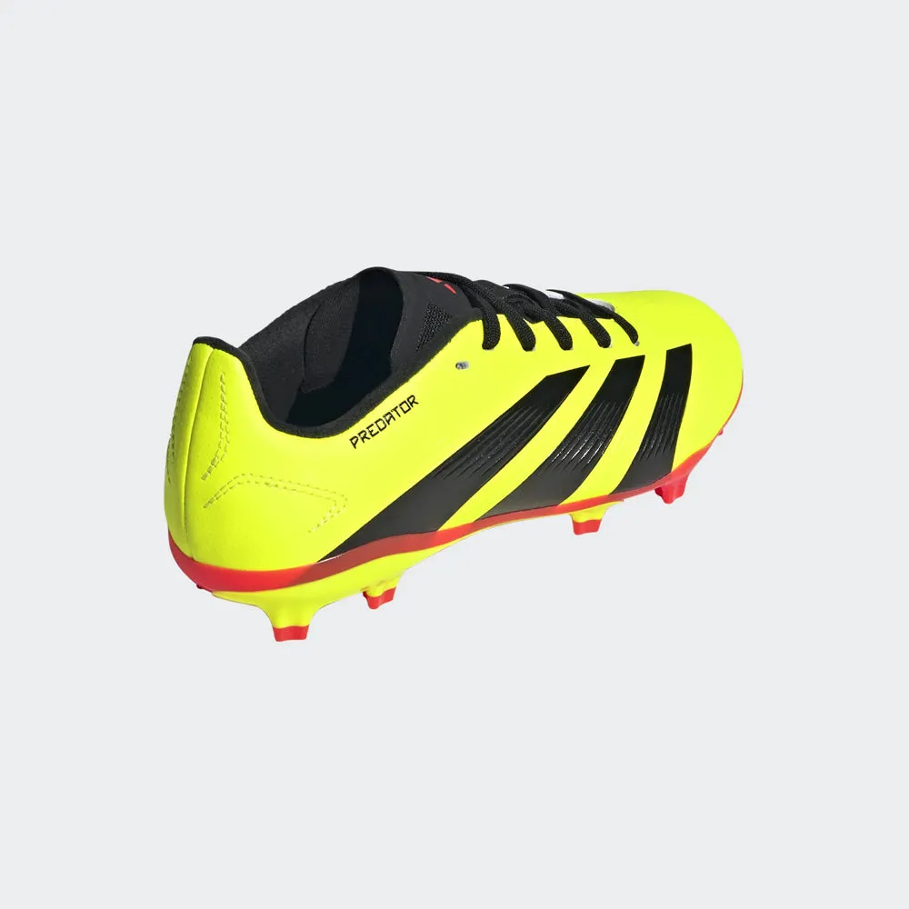 Adidas Predator League FG Jnr Football Boots (Yellow/Black/Solar Red)