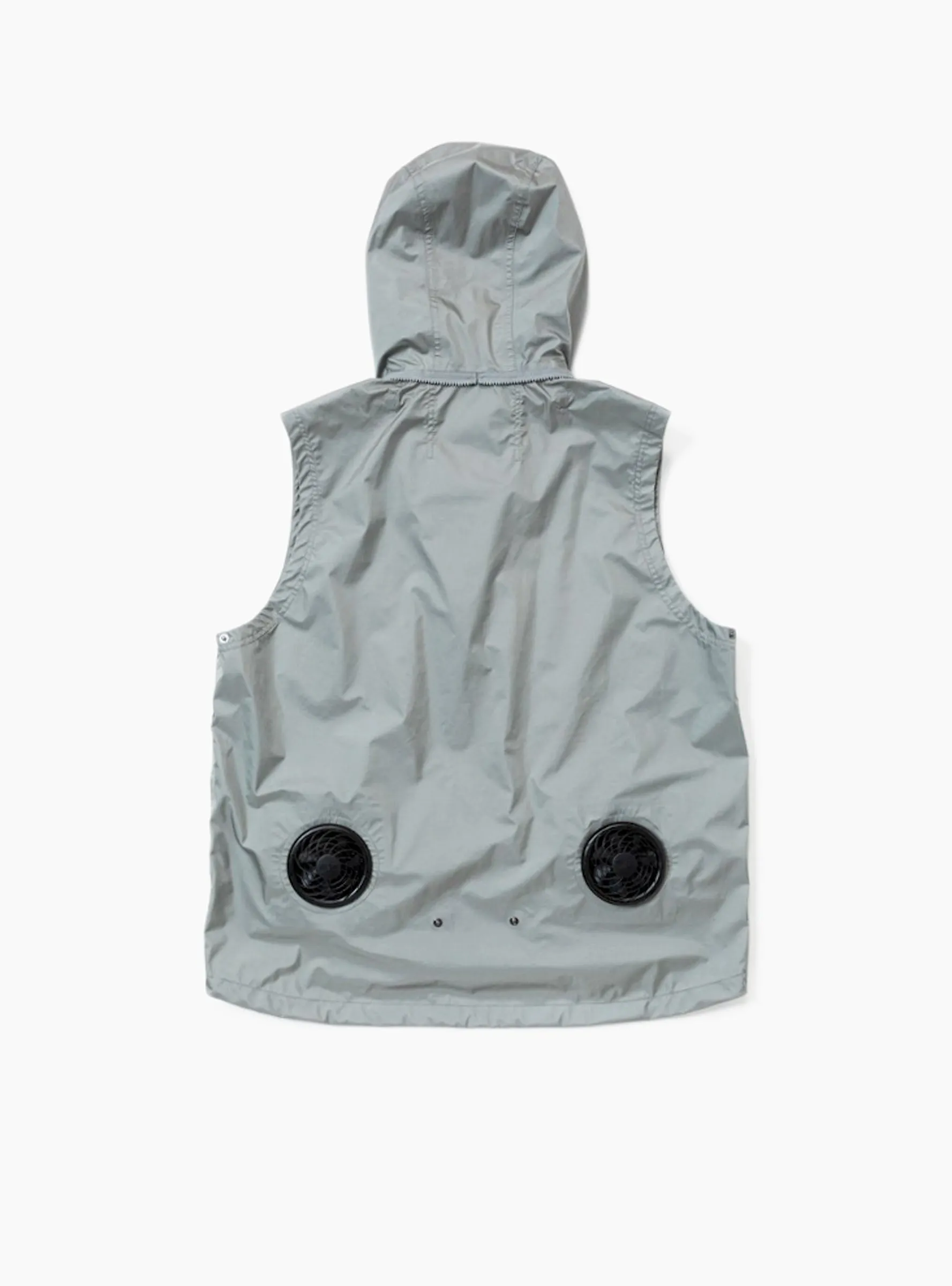 Air Circulation System Rain Jacket Battleship Grey