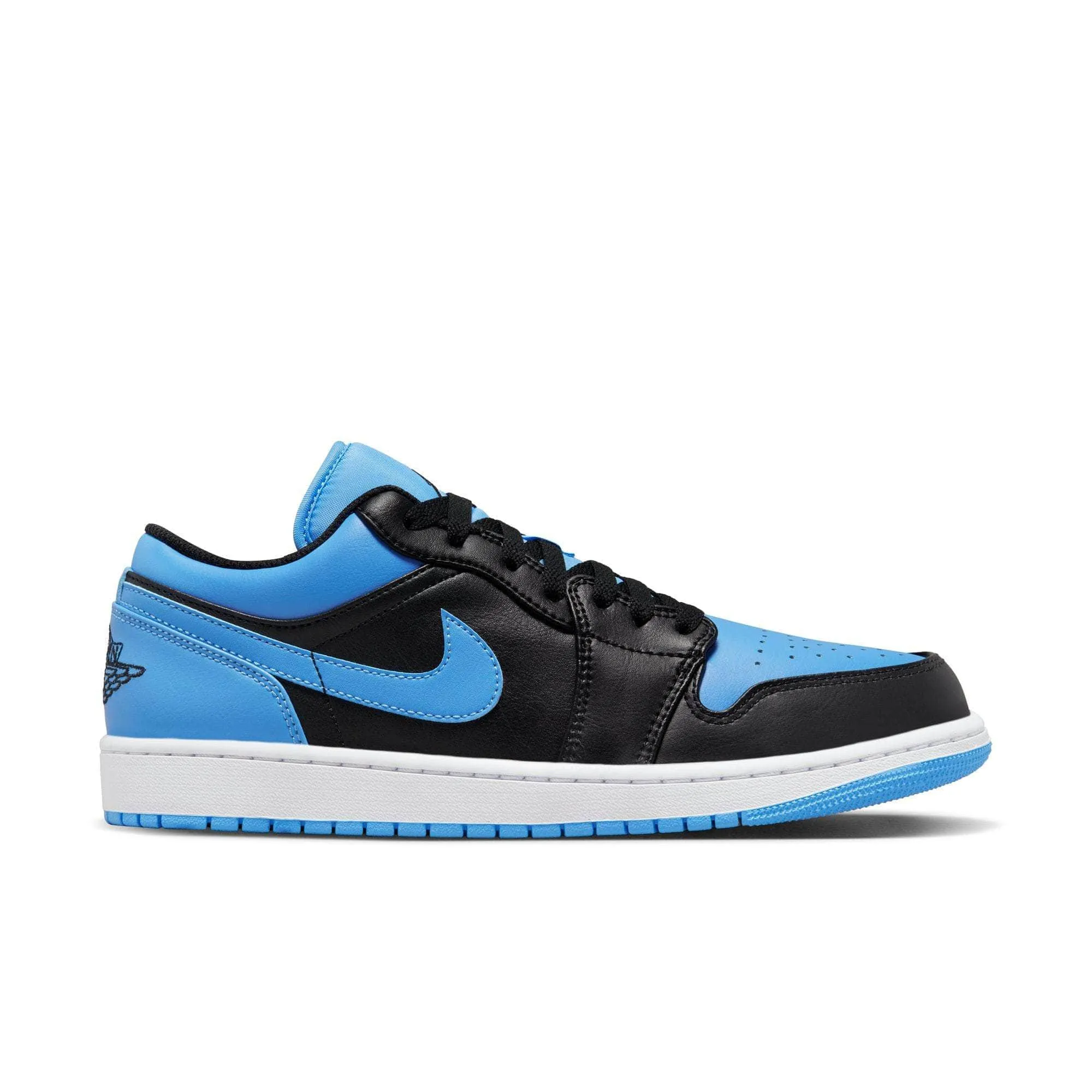 Air Jordan 1 Low "Black University Blue" - Men's