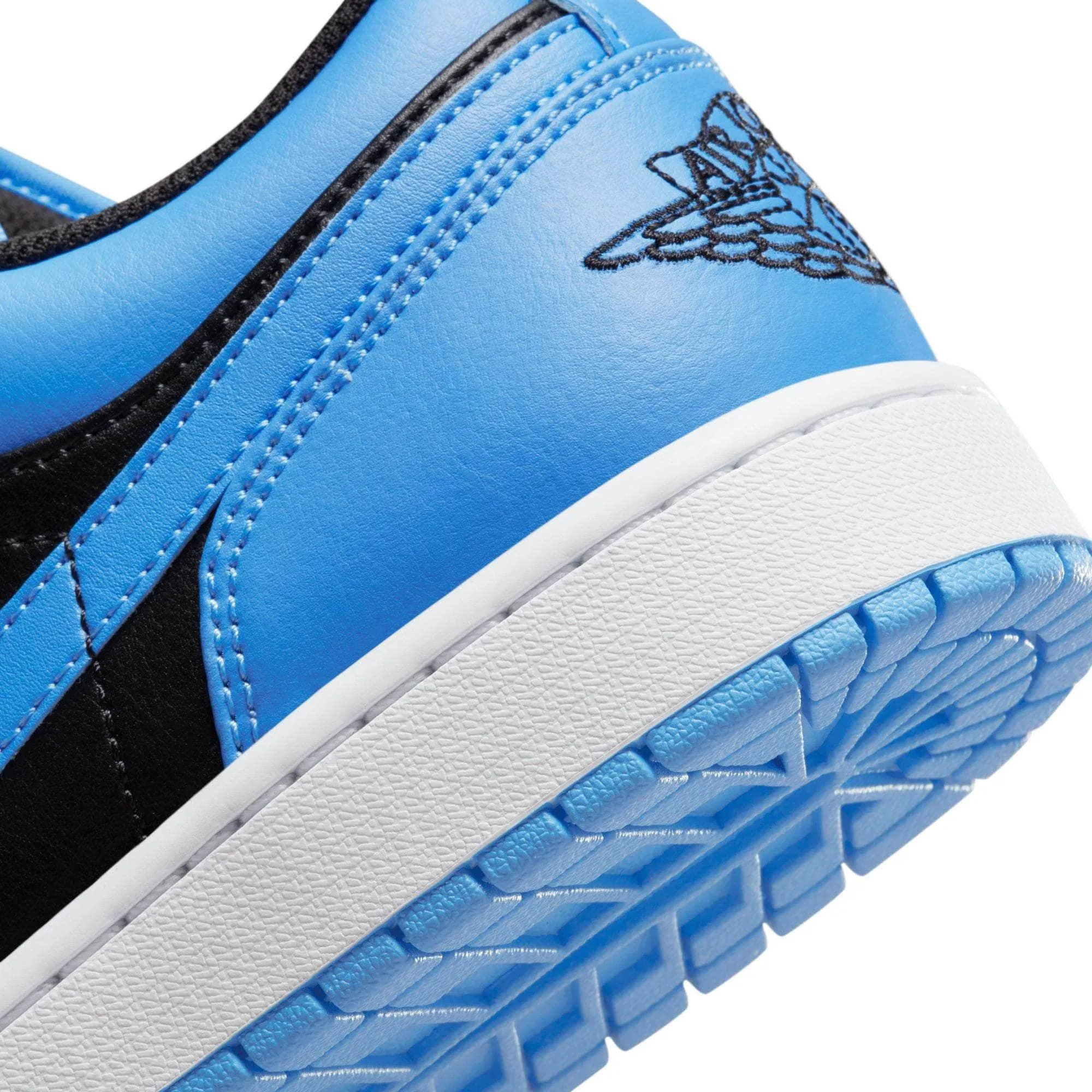 Air Jordan 1 Low "Black University Blue" - Men's