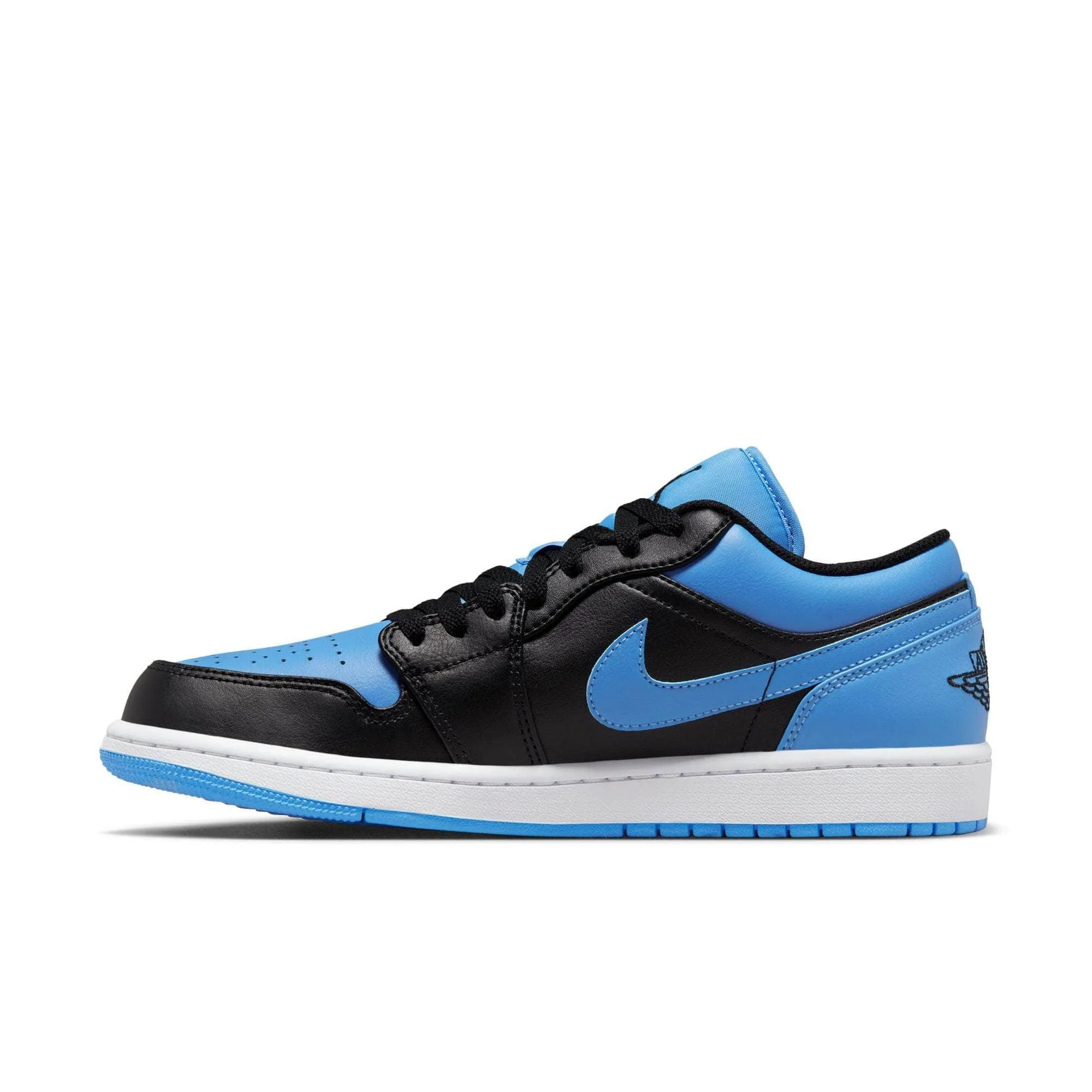 Air Jordan 1 Low "Black University Blue" - Men's