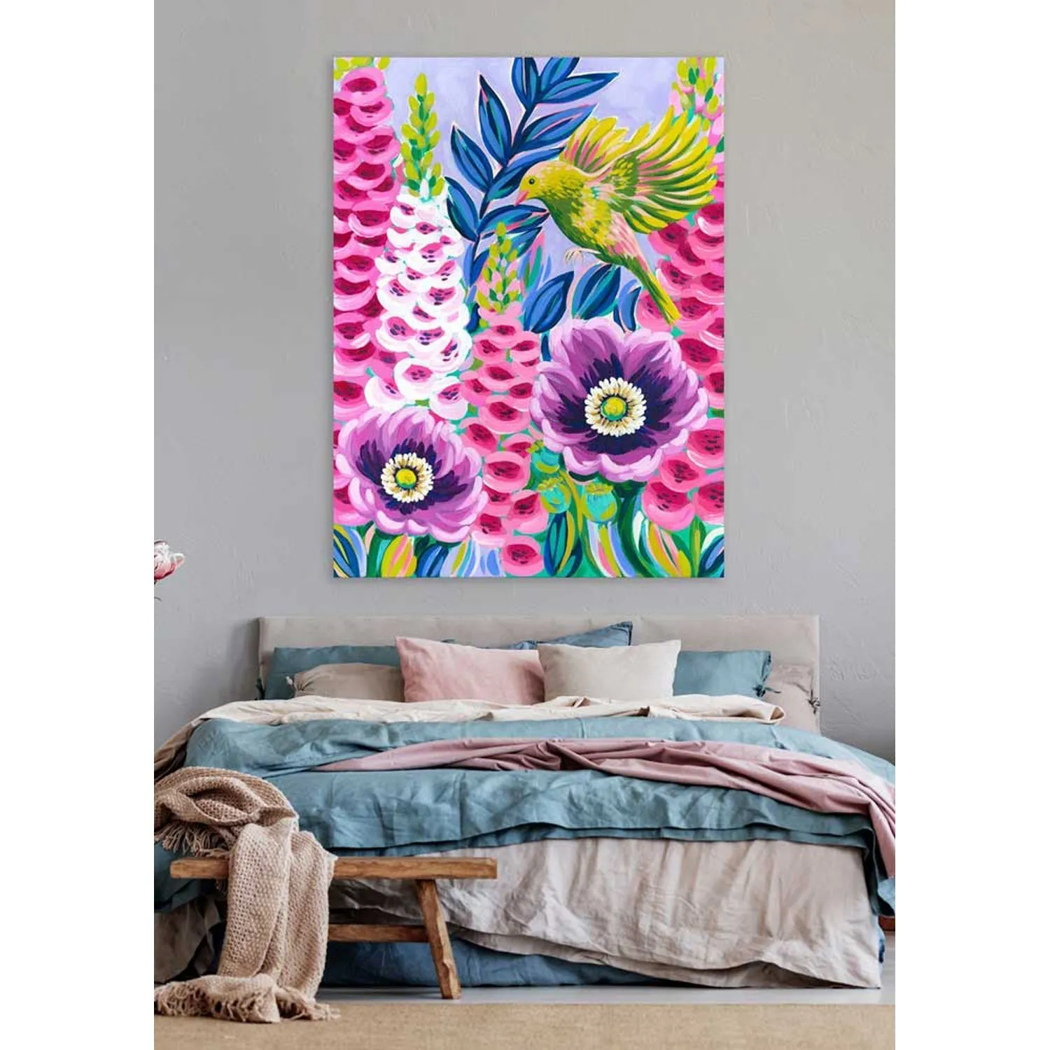 All Your Senses Alive Canvas Wall Art