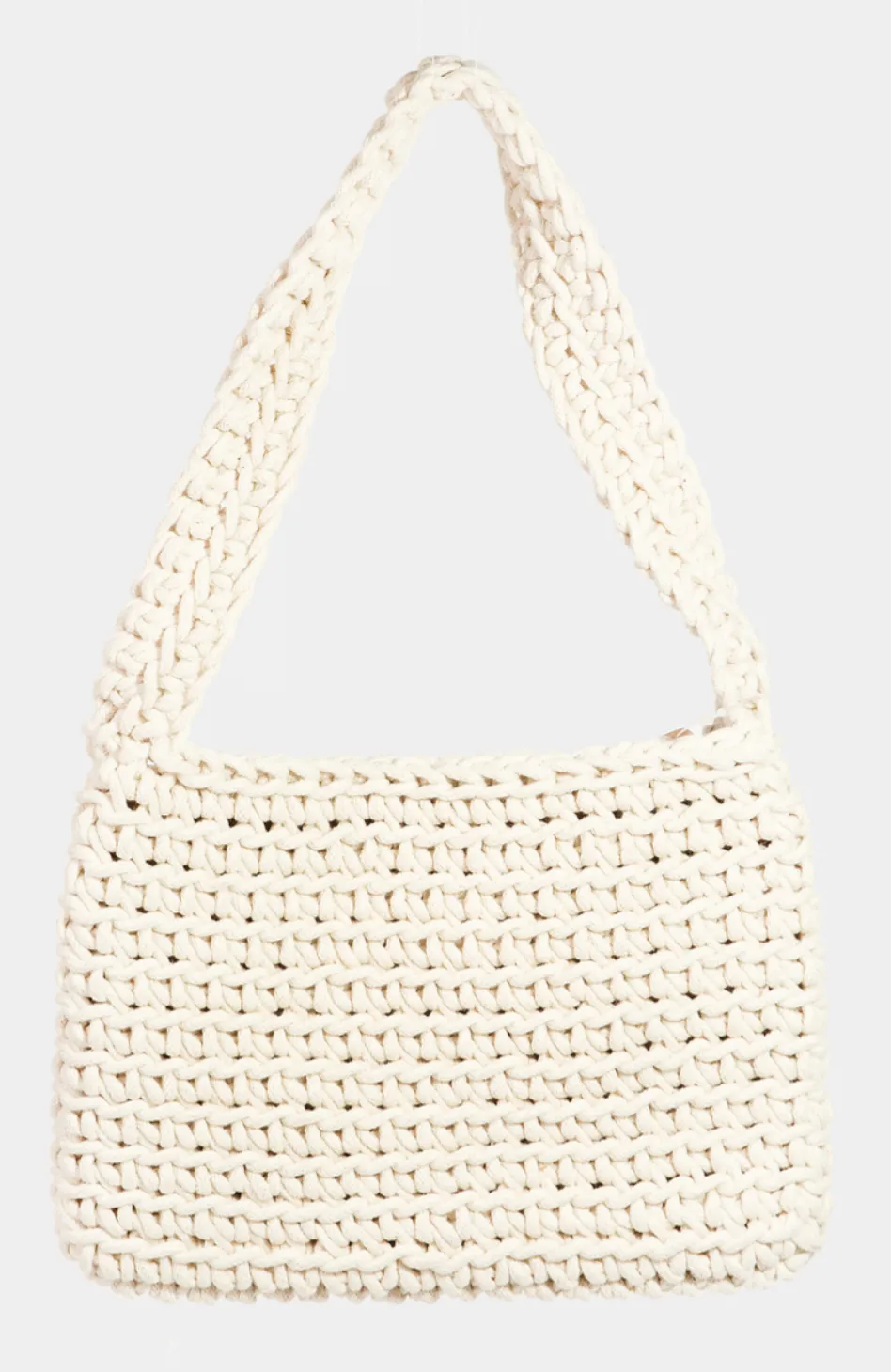 Ami Crochet Shoulder Bag