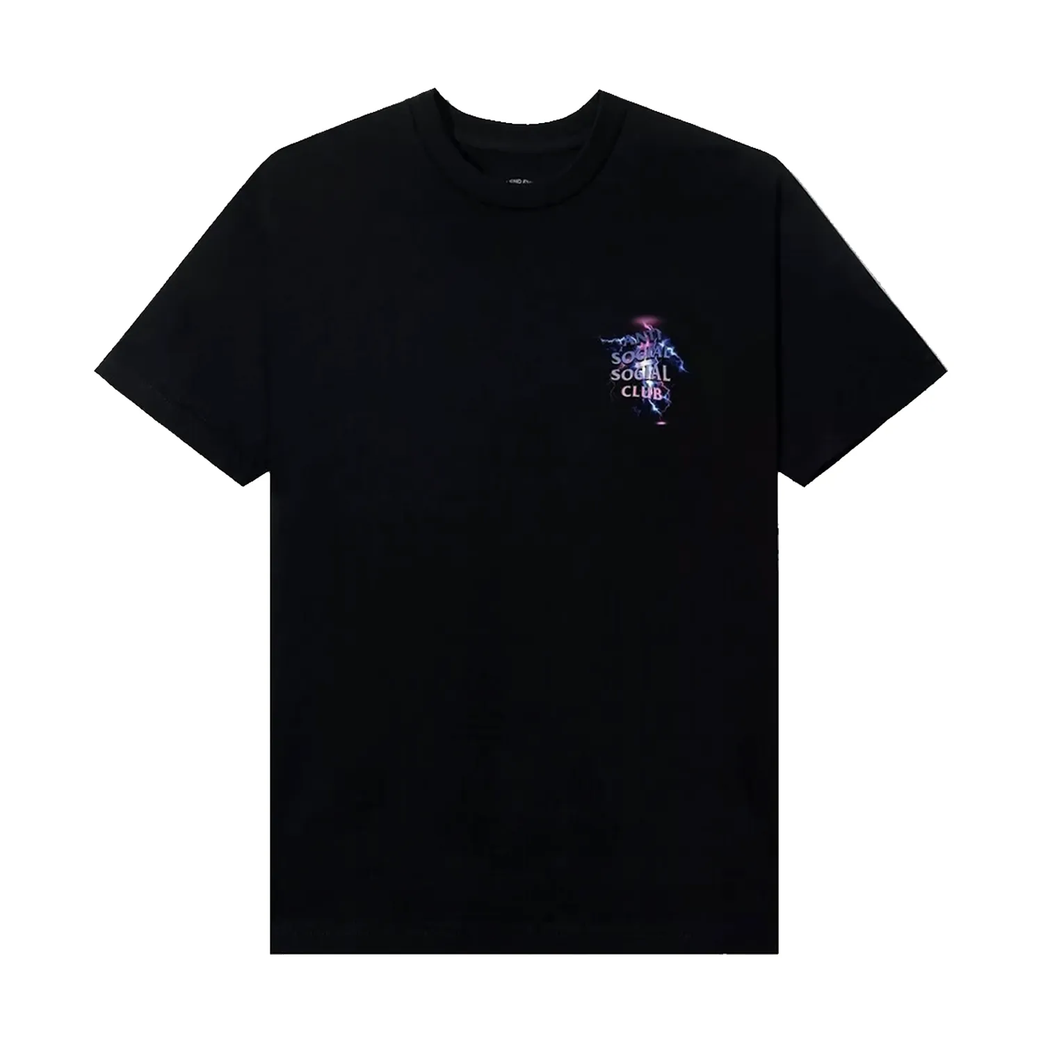 Anti Social Social Club Bolt From The Blue Tee Black