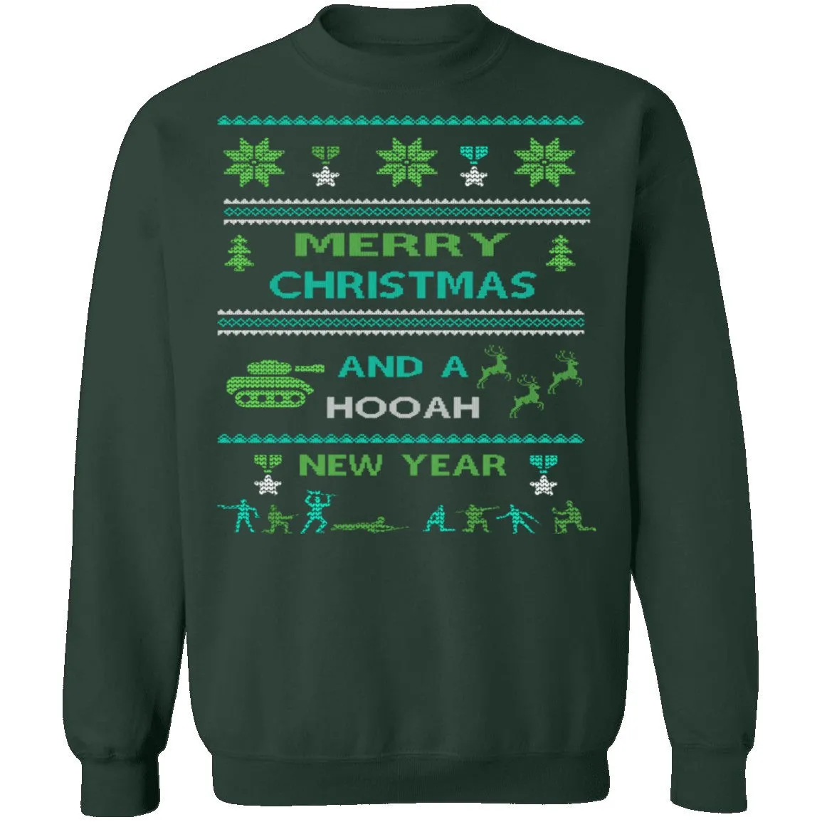 Army Ugly Christmas Sweater