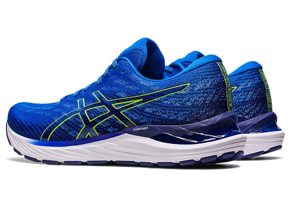 ASICS Men's GEL-STRATUS 3 KNIT (Electric Blue/Safety Yellow)