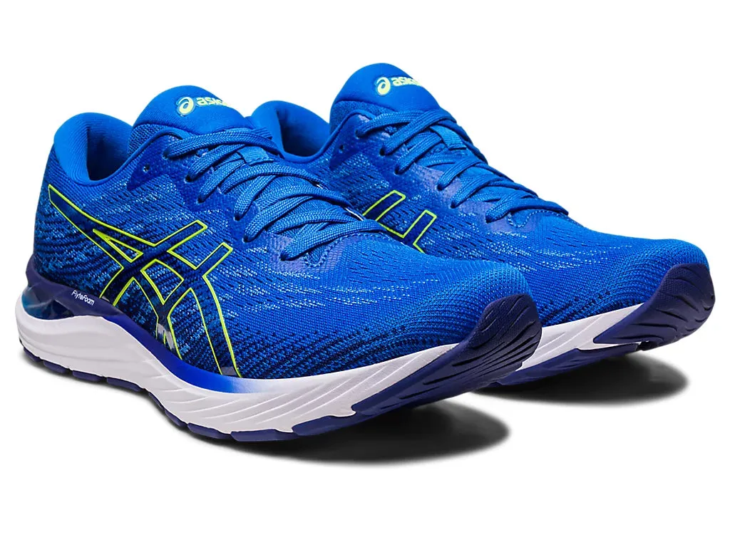 ASICS Men's GEL-STRATUS 3 KNIT (Electric Blue/Safety Yellow)