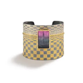 Bicolored Tourmaline Cuff