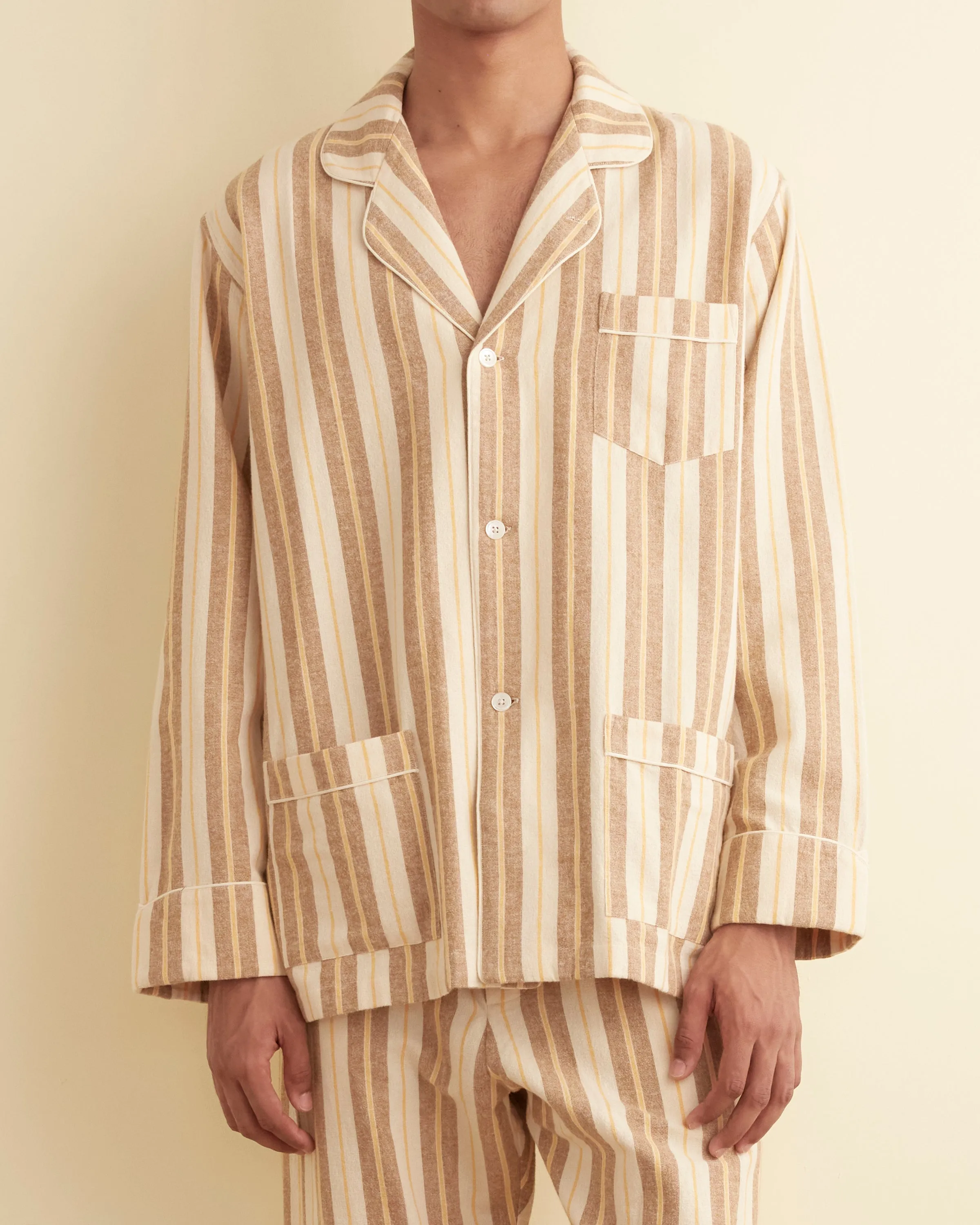 Blonde Stripe Overshirt