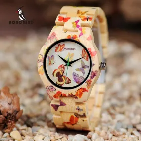 BOBO BIRD Ladies Wood Watch Women