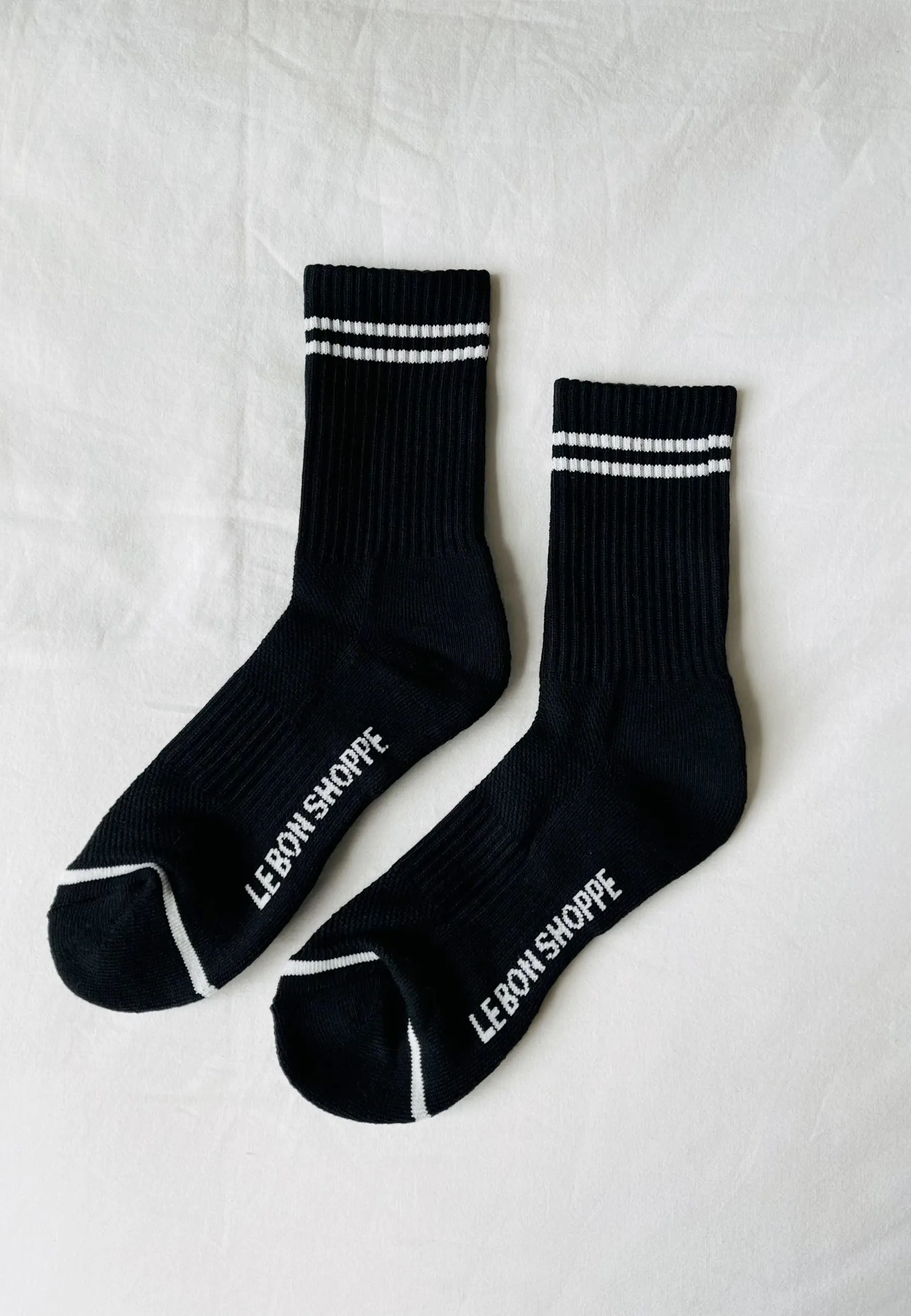 Boyfriend Socks - noir