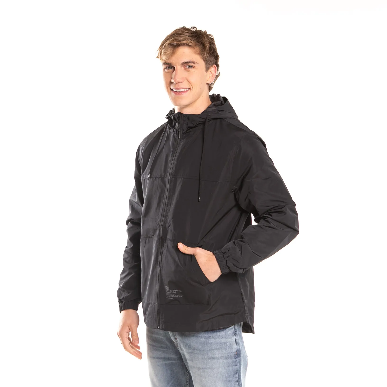 Campera Liviana Rusty Supremacy Windbreaker* Black