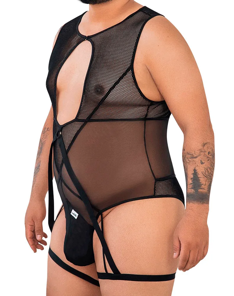 Candyman 99650x Mesh Bodysuit Black