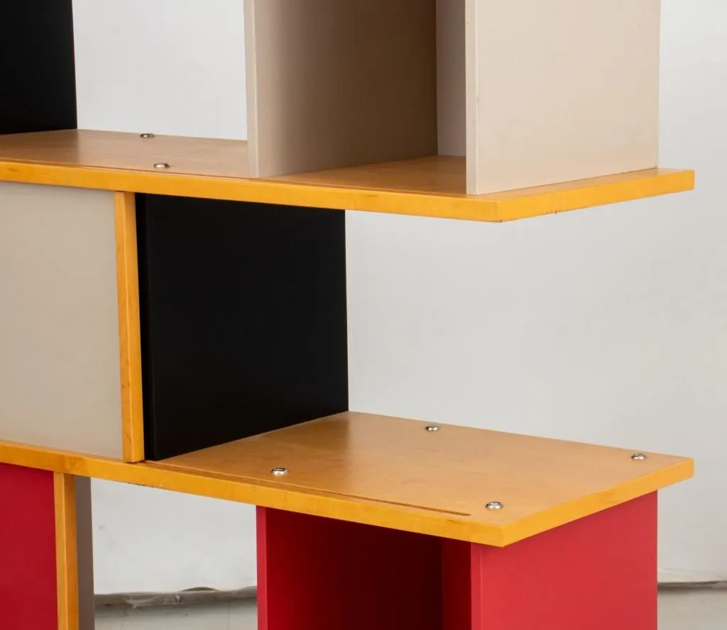 Charlotte Perriand Attr. Three Tiered Shelf Unit