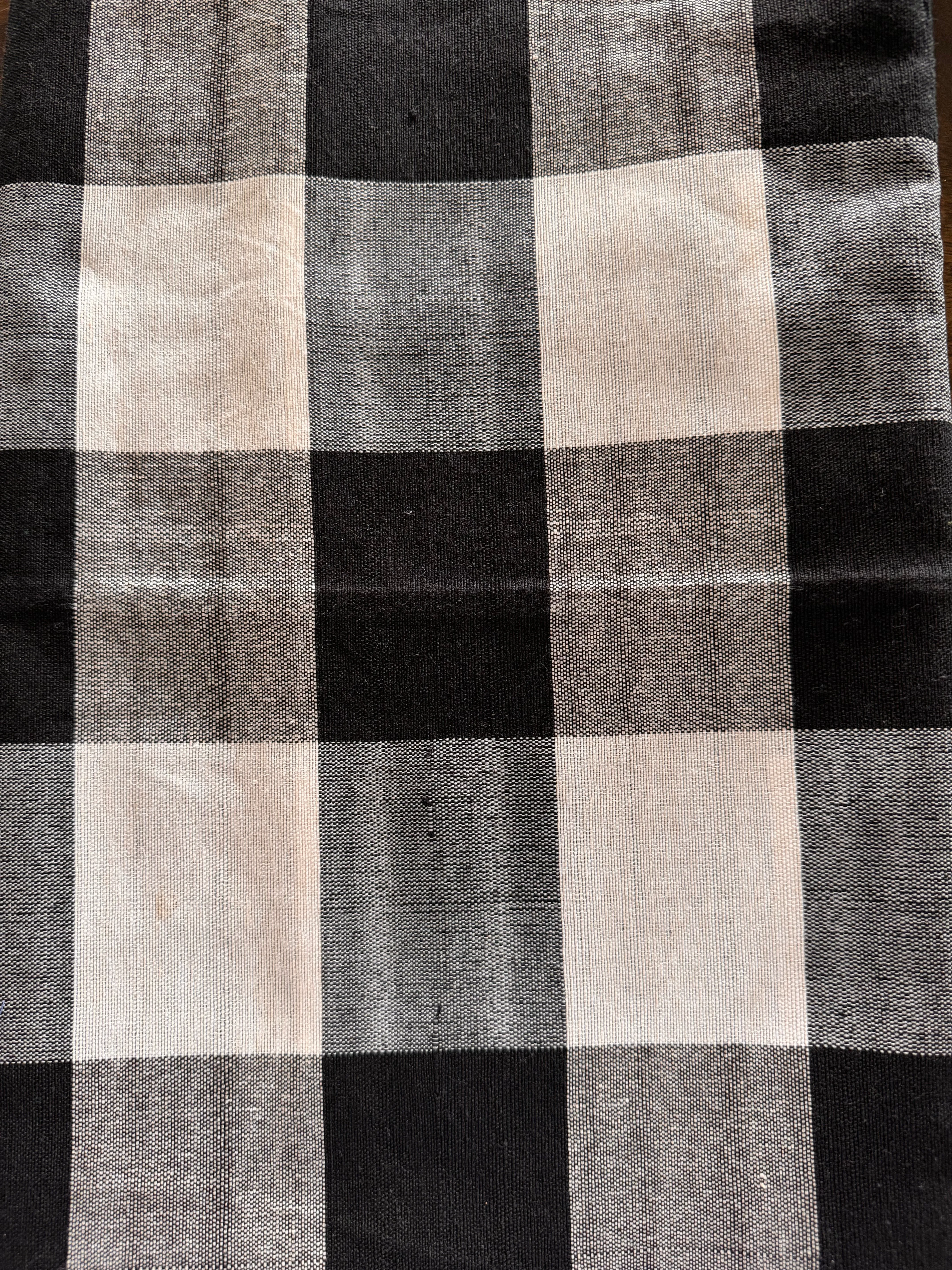 Checkered Tablecloth | 100% Cotton