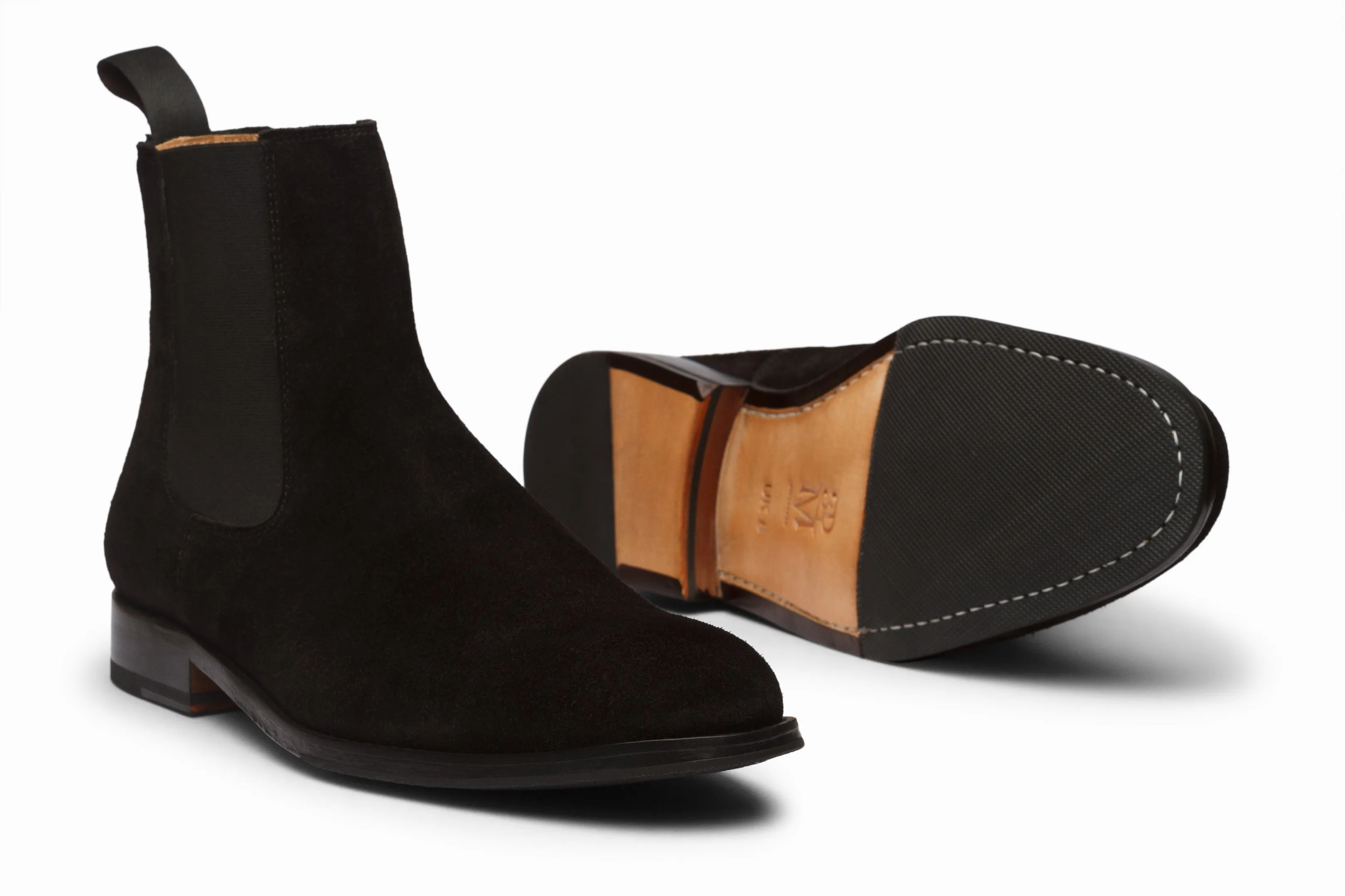 Chelsea Boot - Black Suede