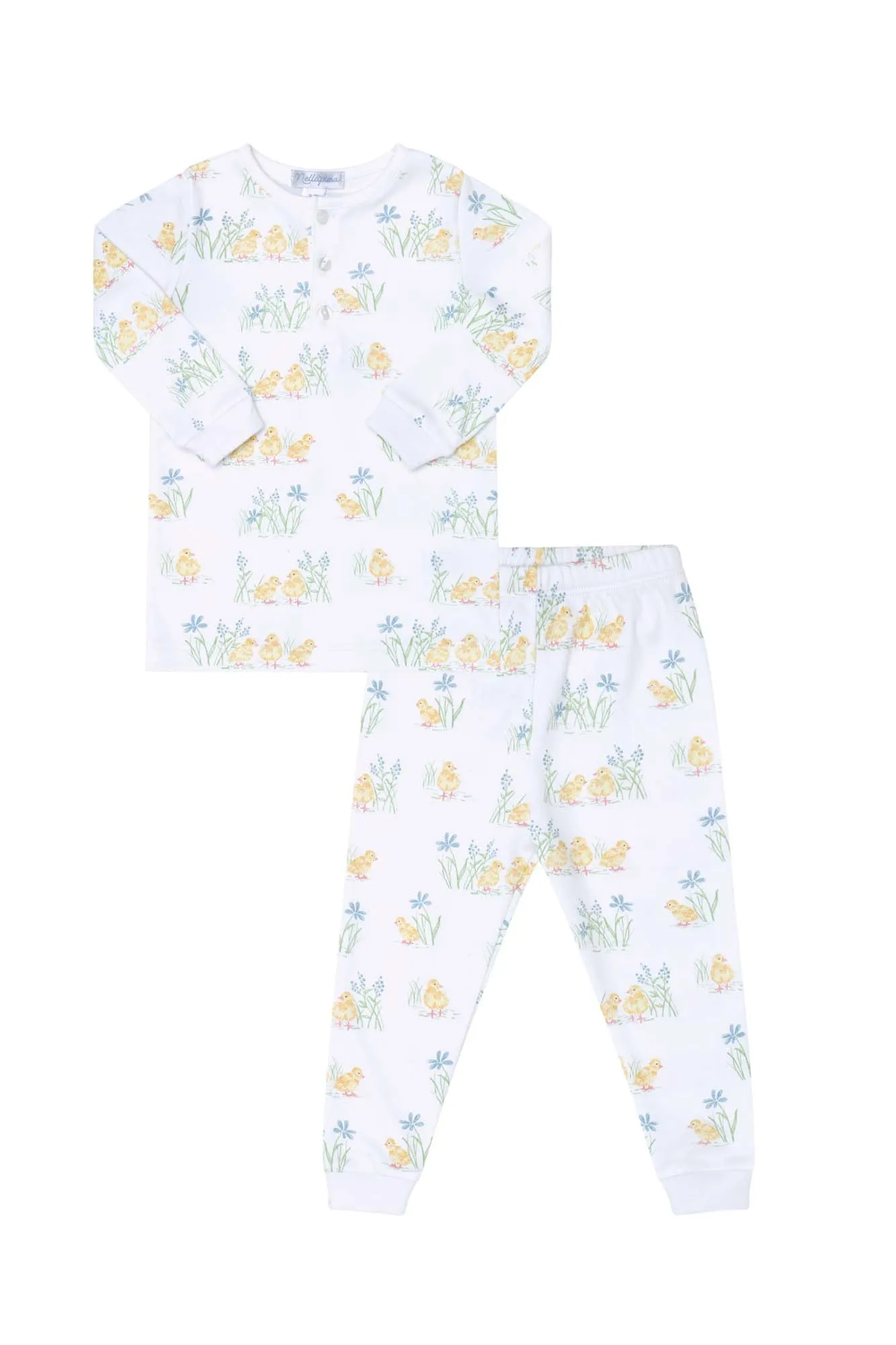 Chicks Print Pajamas