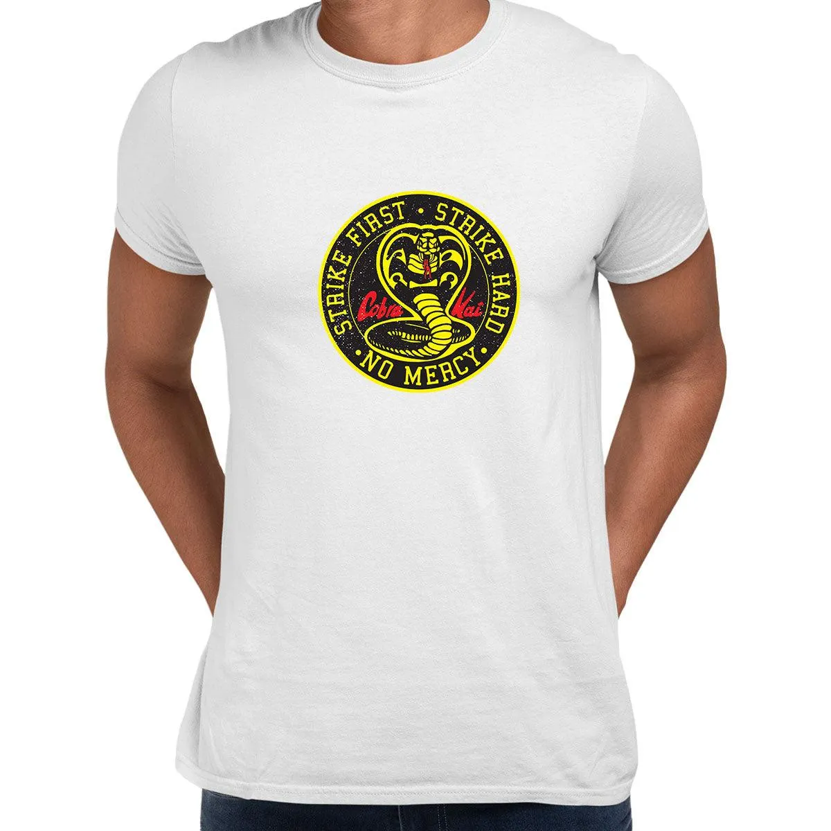 Cobra Kai T-shirt Karate Kid Movie Kung Fu Martial Arts Retro Gift Top ALL SIZES Unisex T-Shirt