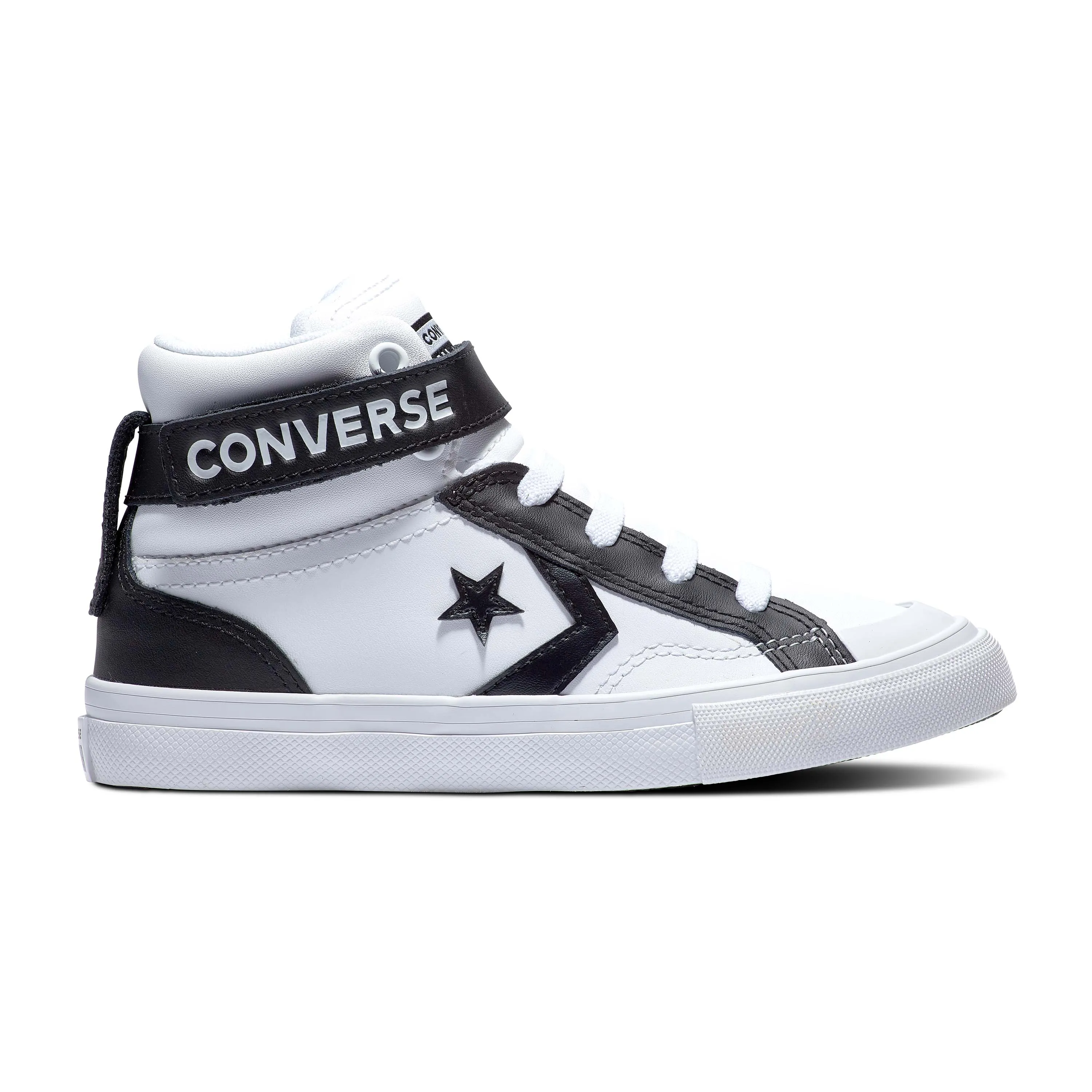 Converse - Kids Pro Blaze Strap High Top White