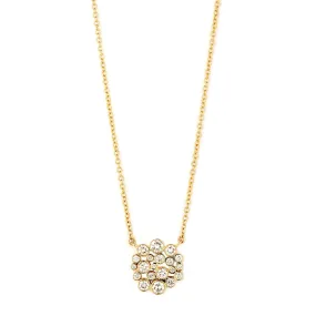 Cosmic Cluster Diamond Necklace