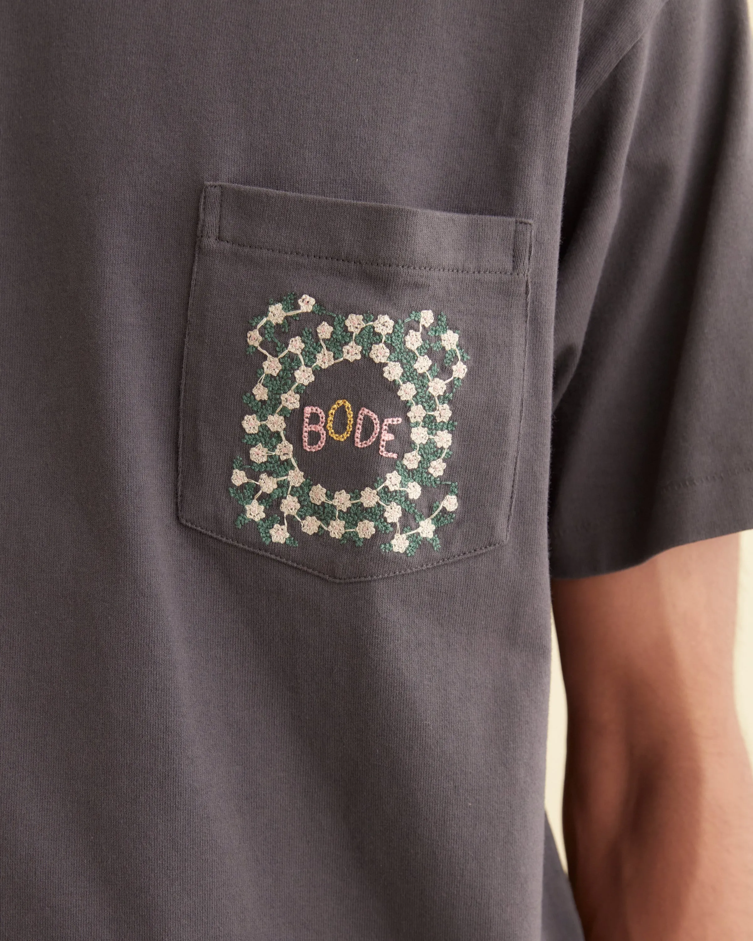 Daisy Never Tell Pocket Tee