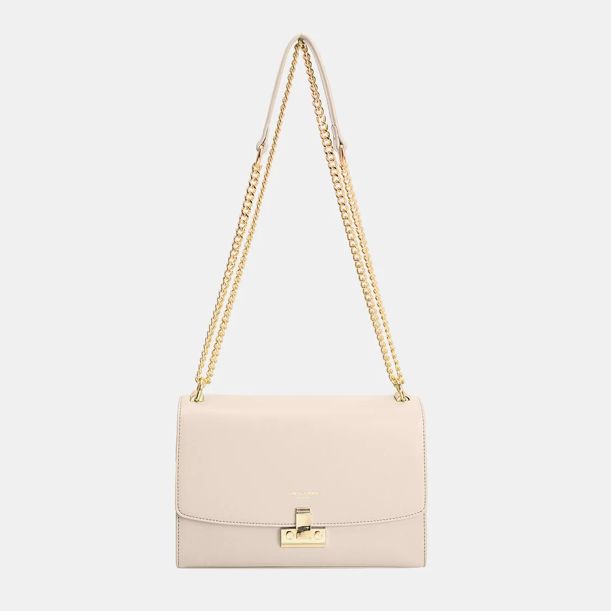 David Jones Chain-Handle Crossbody Bag