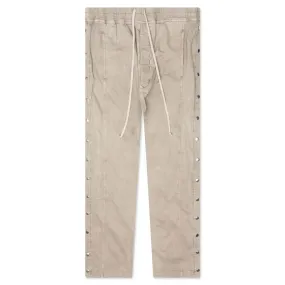 Denim Pusher Pants - Pearl