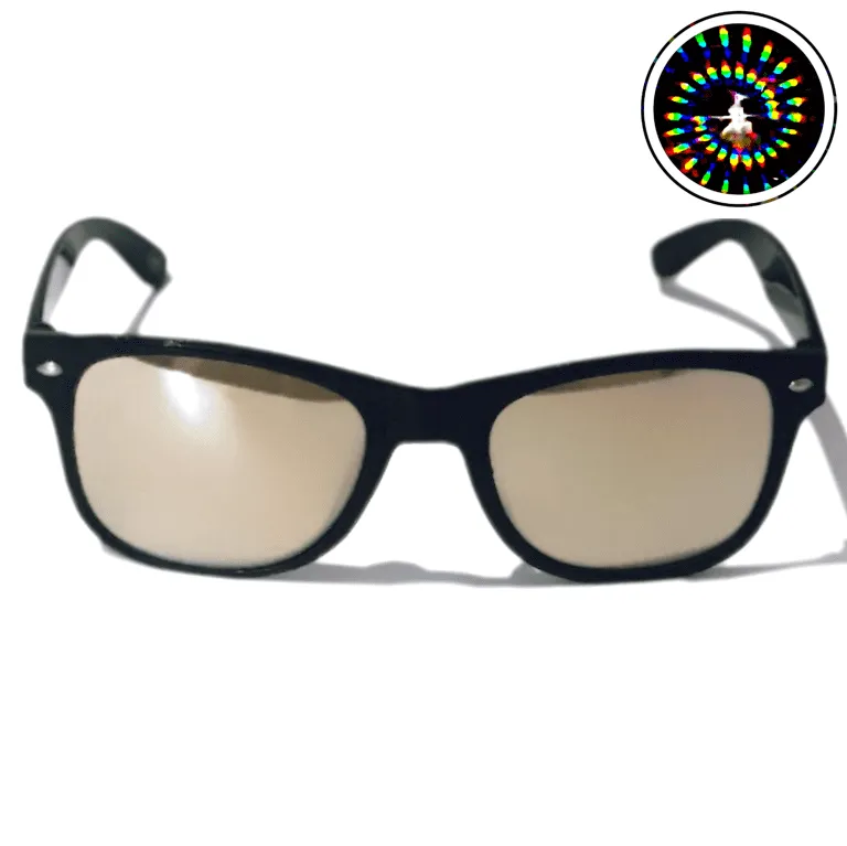 Diffraction Glasses - Vortex, Spiral Effect (White)