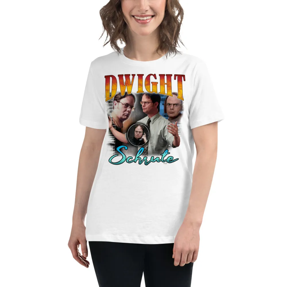 Dwight Schrute Vintage Women's Relaxed T-Shirt