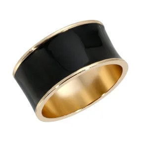 Enamel Concave Ring