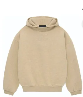 Fear Of God Essentials Cotton Hoodie Gold Heather