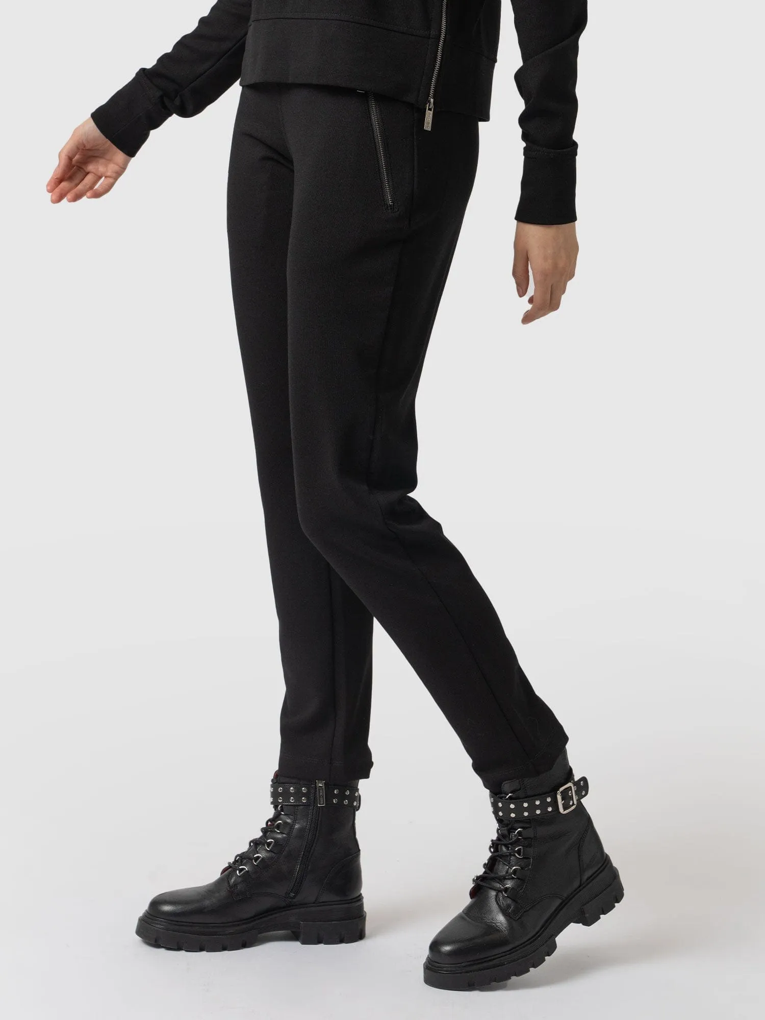 Finsbury Zip Pant - Black