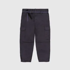 GABARDINE COTTON CARGO PANTS