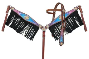 Galaxy Fringe Headstall Set