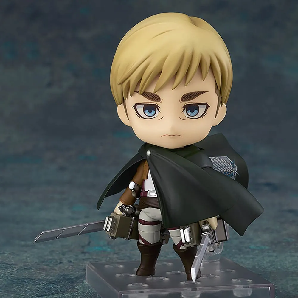 Good Smile Nendoroid 775 Erwin Smith Shingeki no Kyojin Attack on Titan GSC Original Anime Figure Collectible Action Model Toys