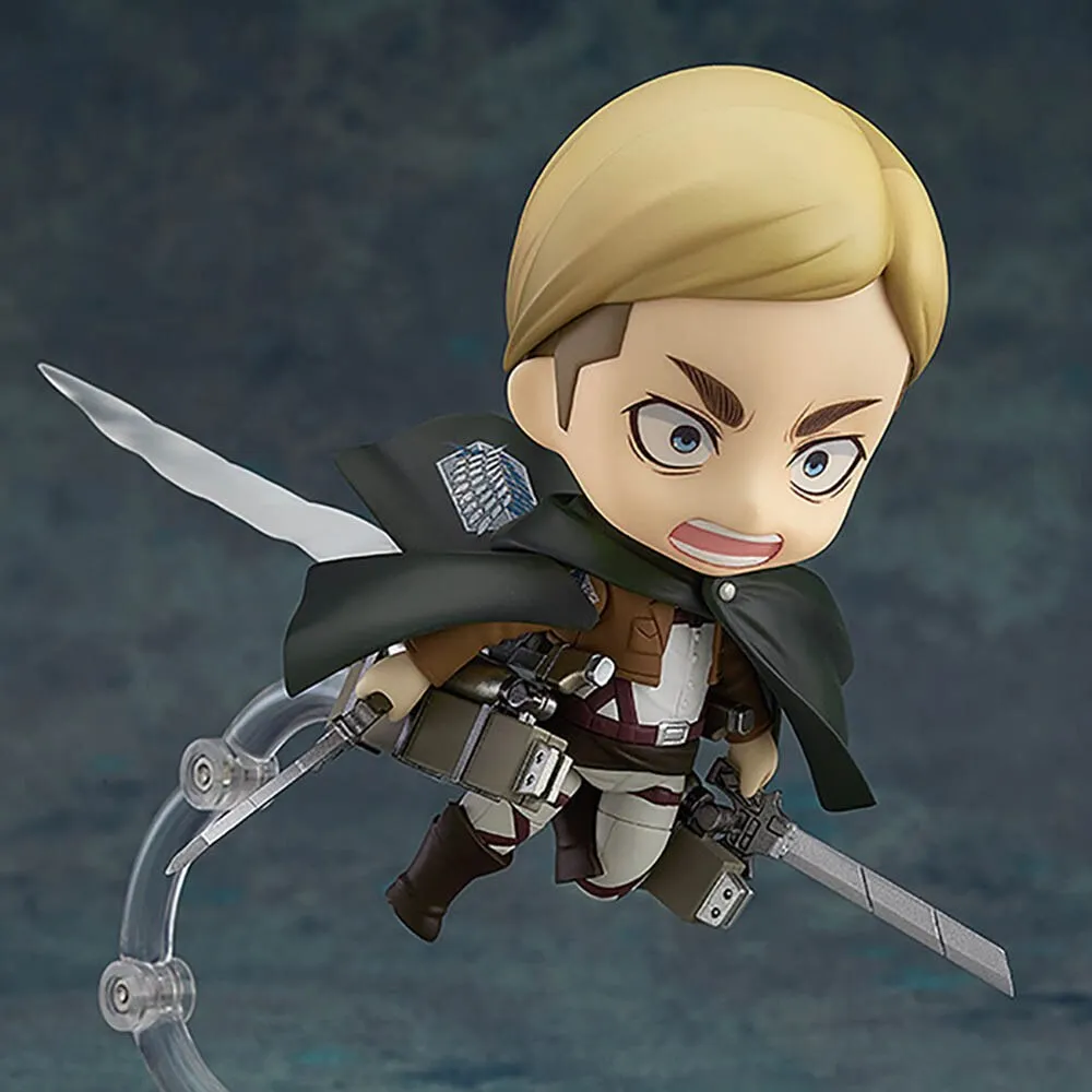 Good Smile Nendoroid 775 Erwin Smith Shingeki no Kyojin Attack on Titan GSC Original Anime Figure Collectible Action Model Toys