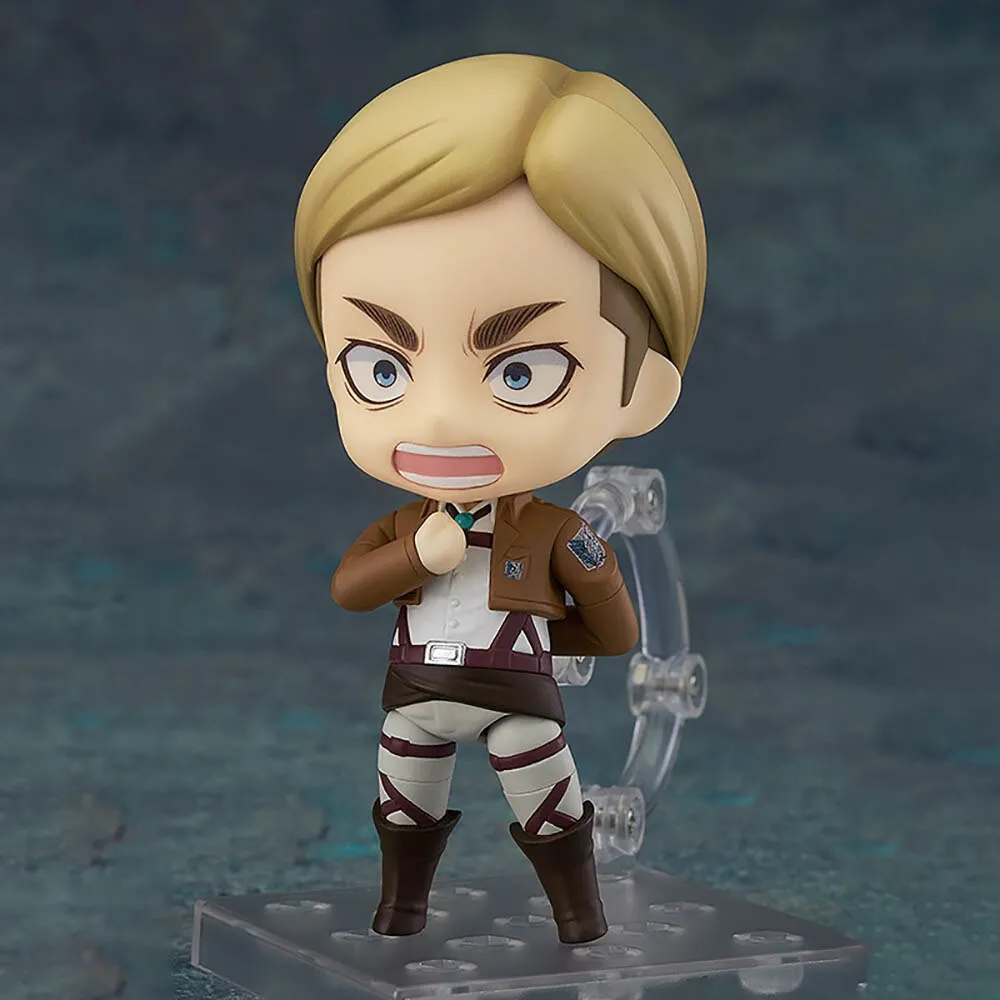 Good Smile Nendoroid 775 Erwin Smith Shingeki no Kyojin Attack on Titan GSC Original Anime Figure Collectible Action Model Toys