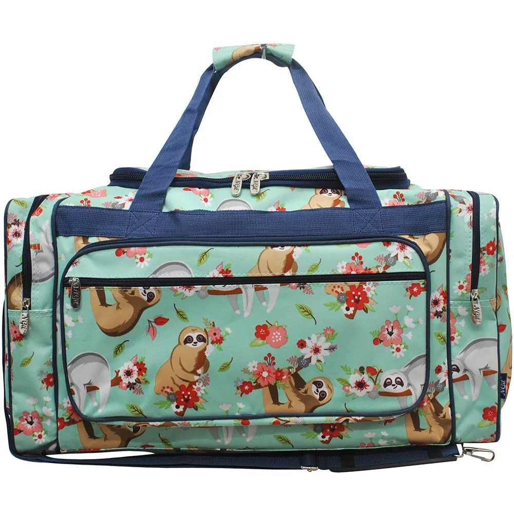 Happy Sloth NGIL Canvas 23 Duffle Bag