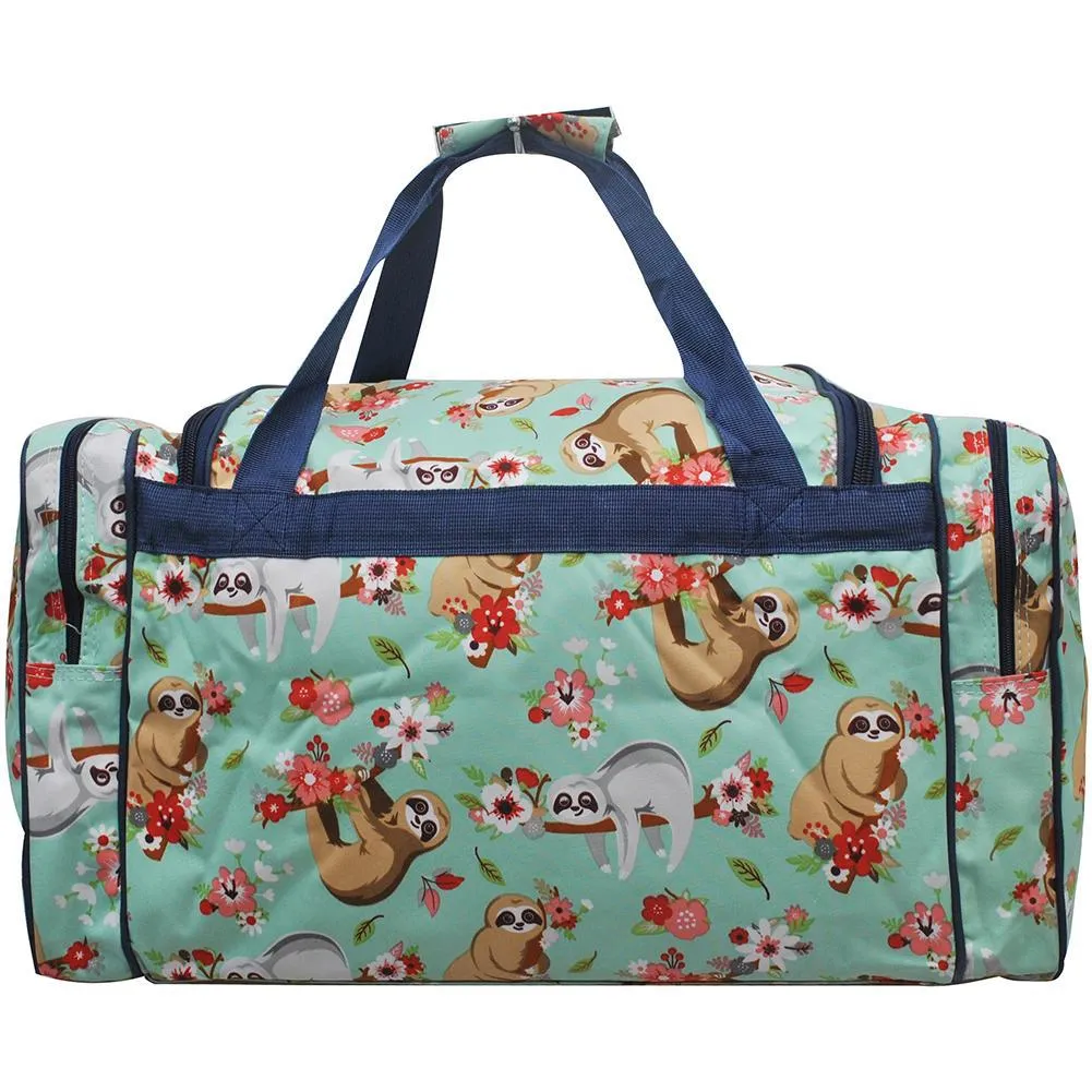 Happy Sloth NGIL Canvas 23 Duffle Bag