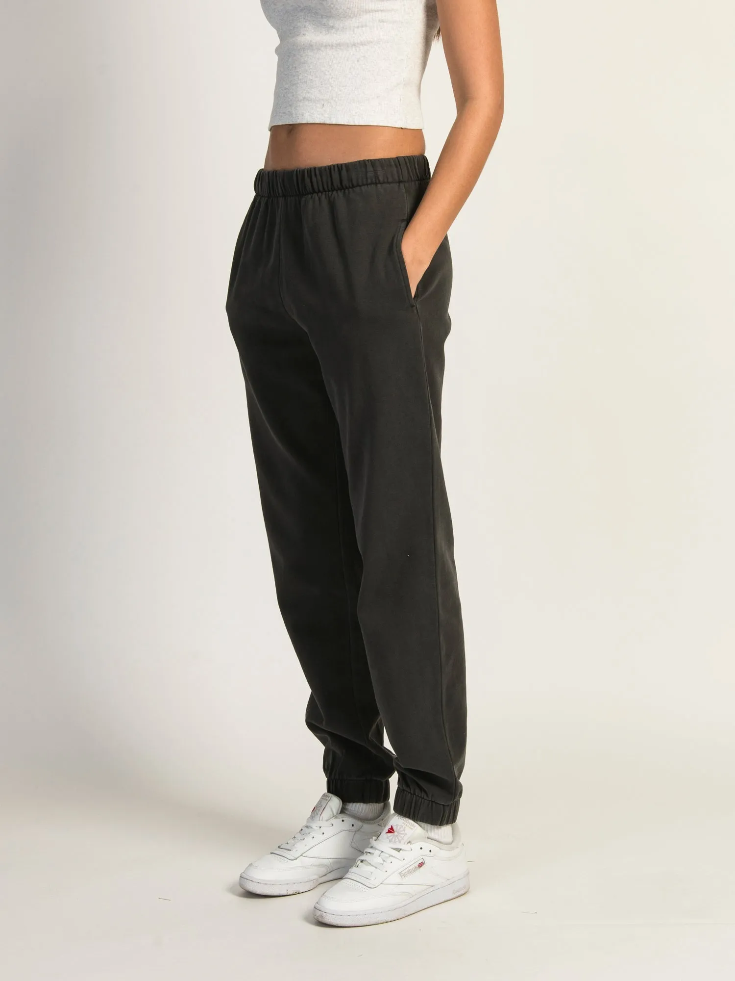 HARLOW JORDANA SWEATPANT - CHARCOAL