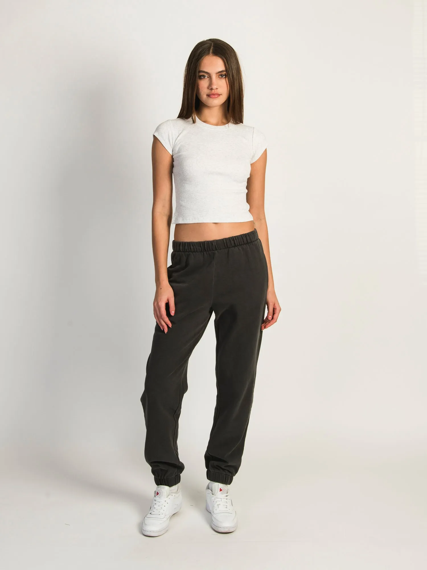 HARLOW JORDANA SWEATPANT - CHARCOAL