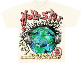 Hellstar Records Heaven on Earth Cream Tee