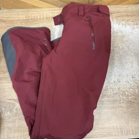 Helly Hansen- insulated ski pants- MSRP $180: Burgundy `-women-XS