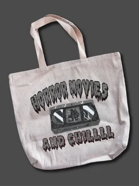 Horror Movies And Chill Tote Bag