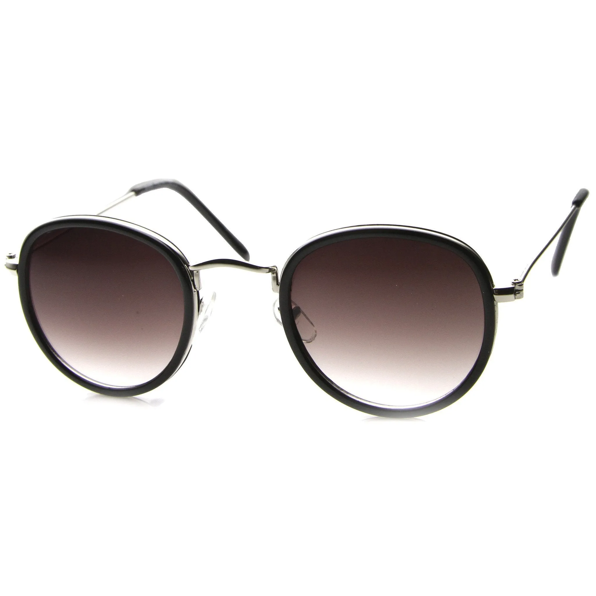 Indie Dapper Vintage Round Sunglasses