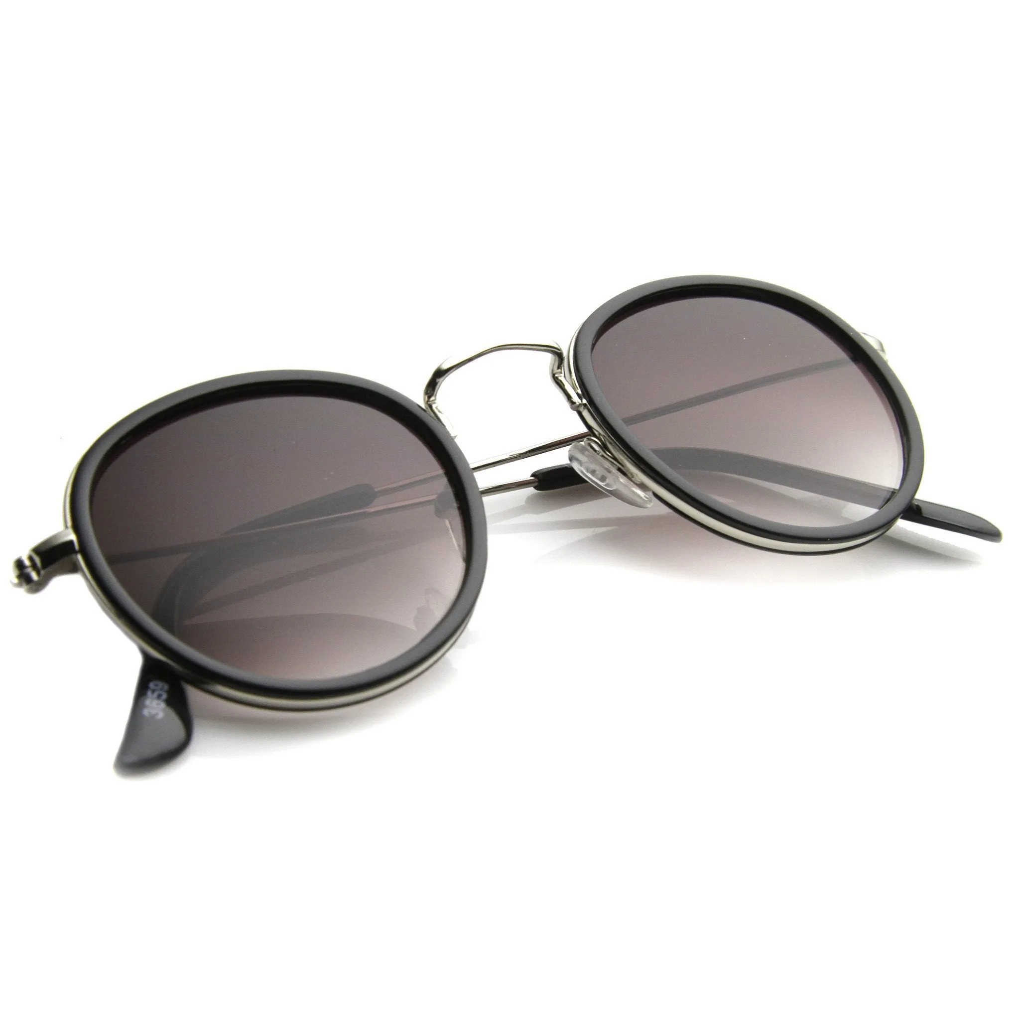 Indie Dapper Vintage Round Sunglasses