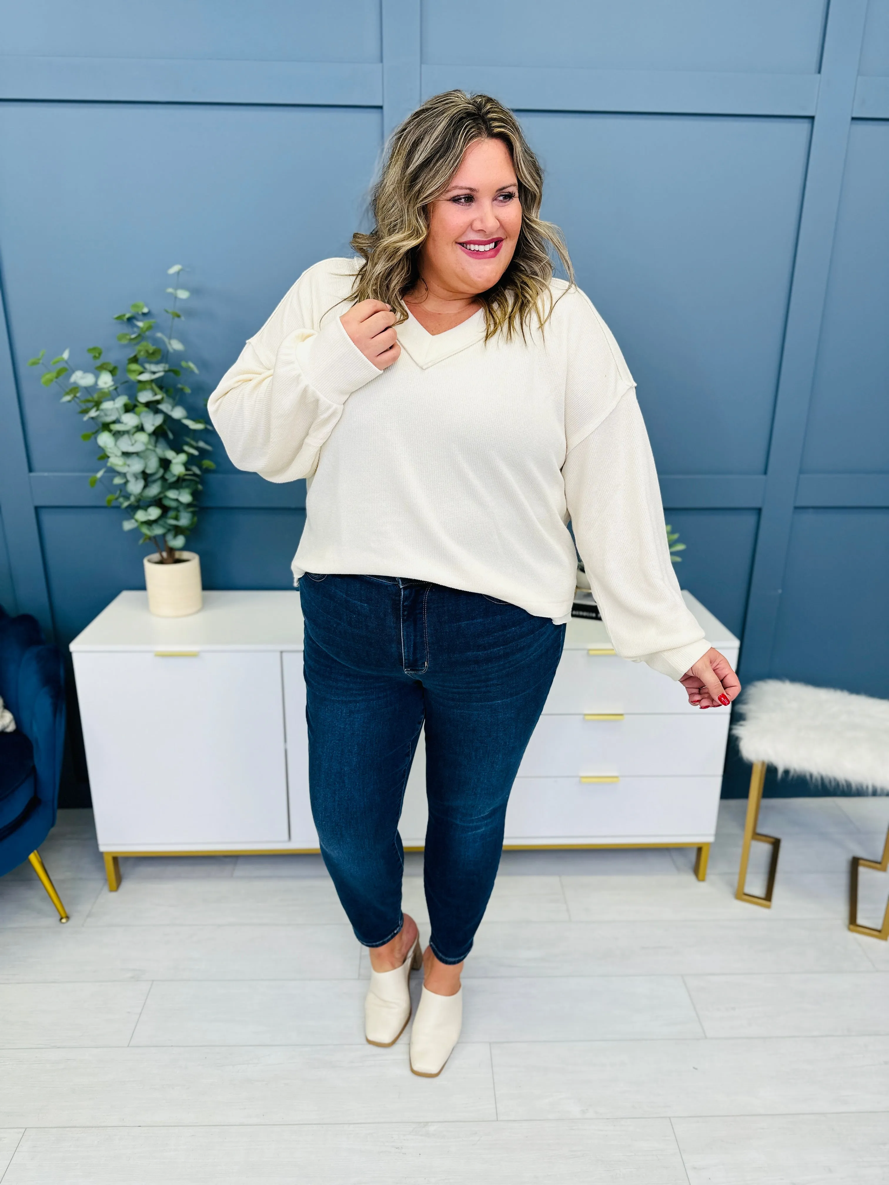 Judy Blue Warm Me Up Thermal Skinny Jeans in Reg/Curvy