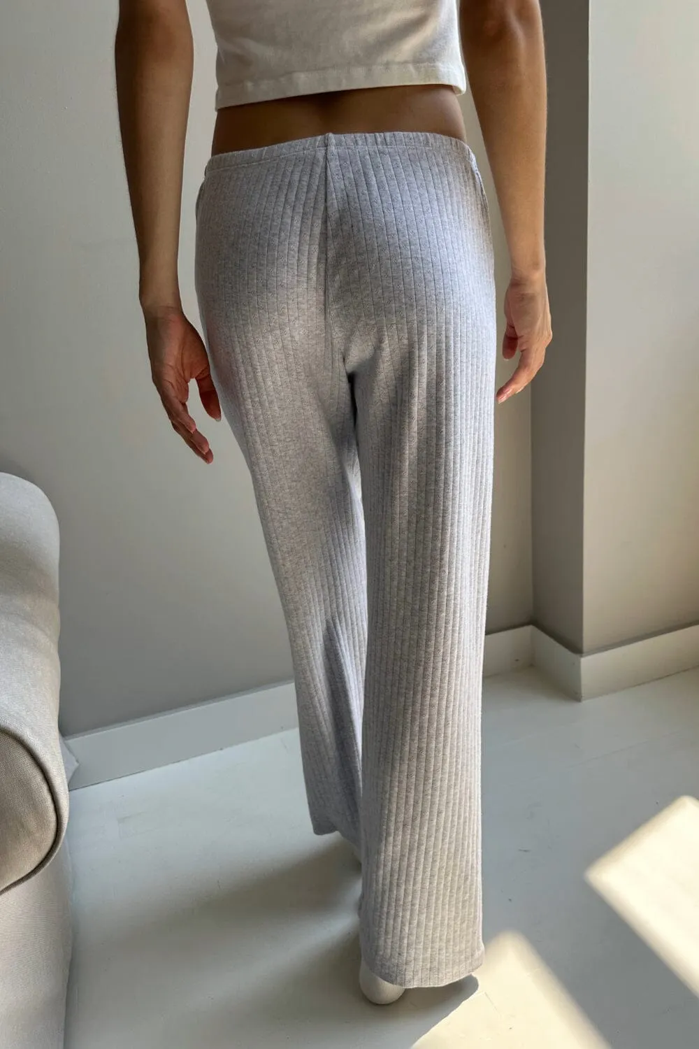 Keira Eyelet Sweatpants